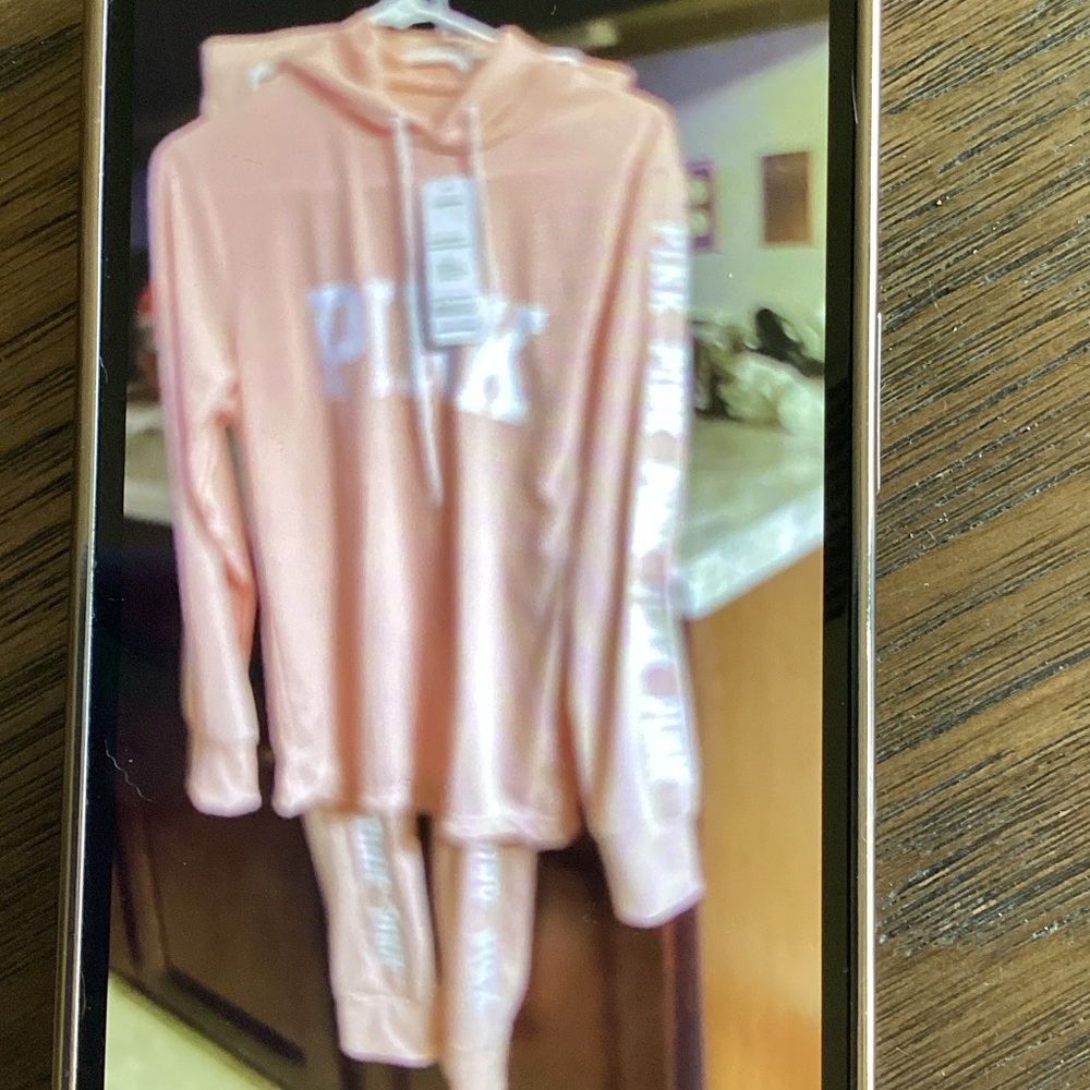 Women's Pink Loungewear Set